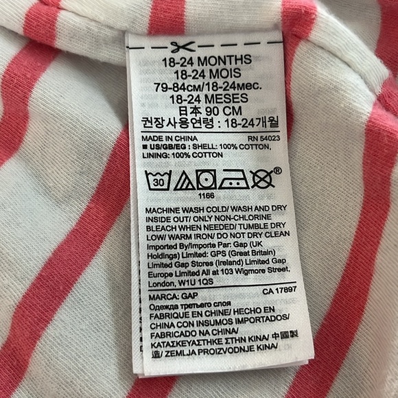 Baby Gap Reversible Sweater 18-24M - Picture 6 of 7